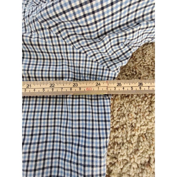Ralph‎ Lauren Shirt Men's XL Long Sleeve Button Down Blue Check Print - Picture 5 of 7